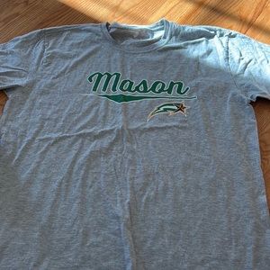 Grey George Mason tshirt